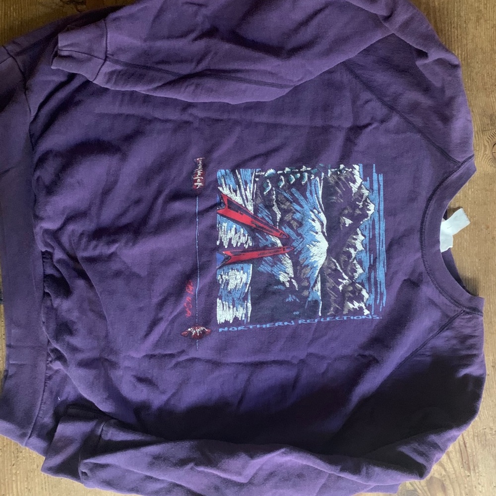 Purple Vintage Ski Crewneck